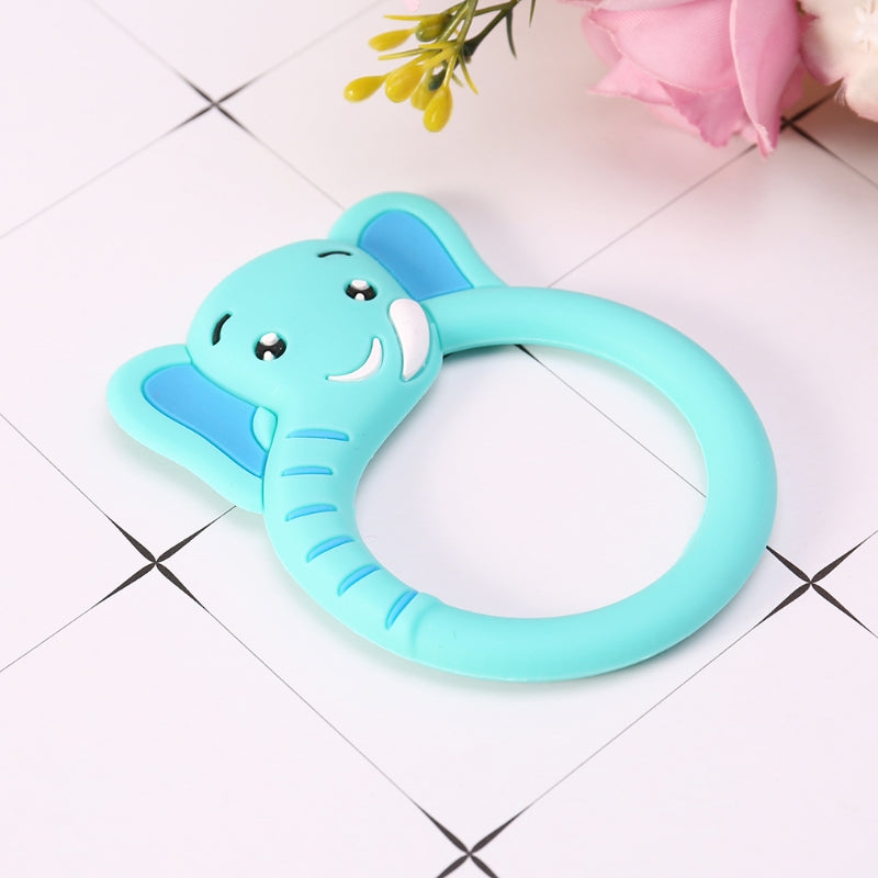 Bitsleksak för bebisar – mjuk bitleksak för kindtänder och tuggbehov